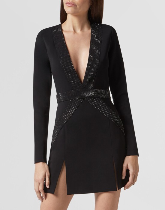 платье  от бренда philipp plein вид слева