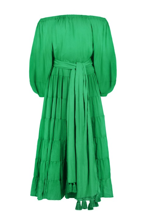 Товар с артикулом BRIELLE MAXI DRESS вид сзади