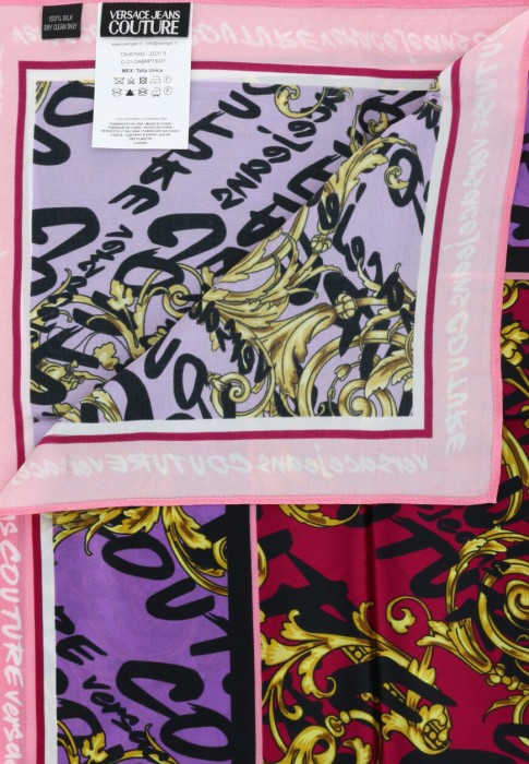 платок  от бренда versace jeans couture вид слева