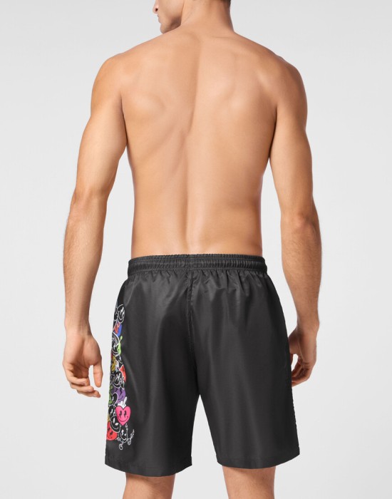 плавательные шорты  из америки вид сбоку