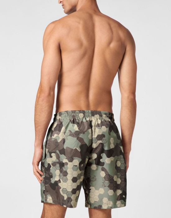 плавательные шорты  из америки вид сбоку