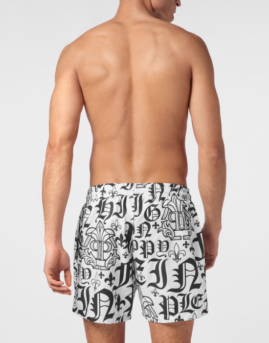 плавательные шорты  из америки вид сбоку