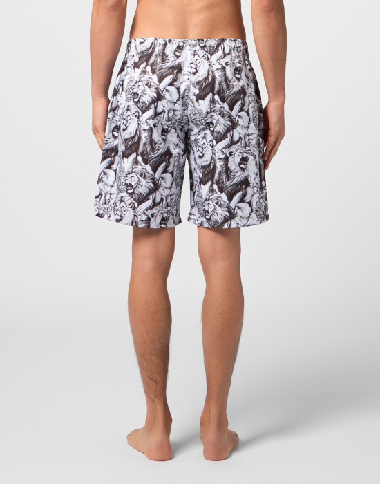 плавательные шорты  из италии вид сбоку