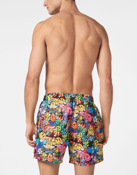 плавательные шорты  из америки вид сбоку