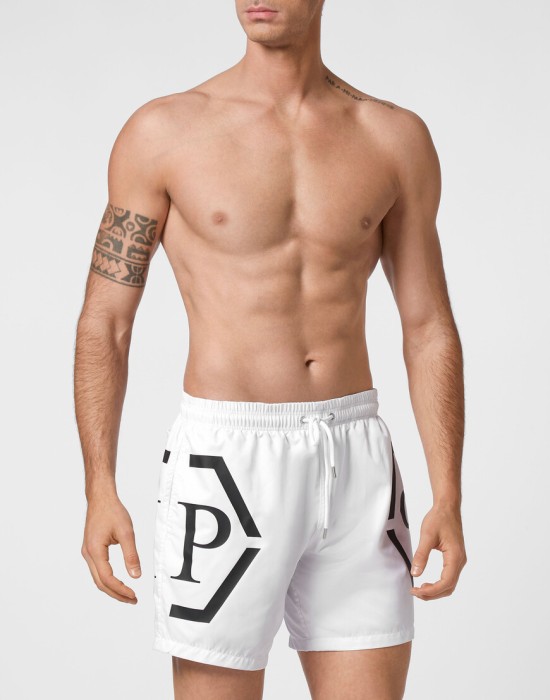 плавательные шорты  из америки вид сбоку