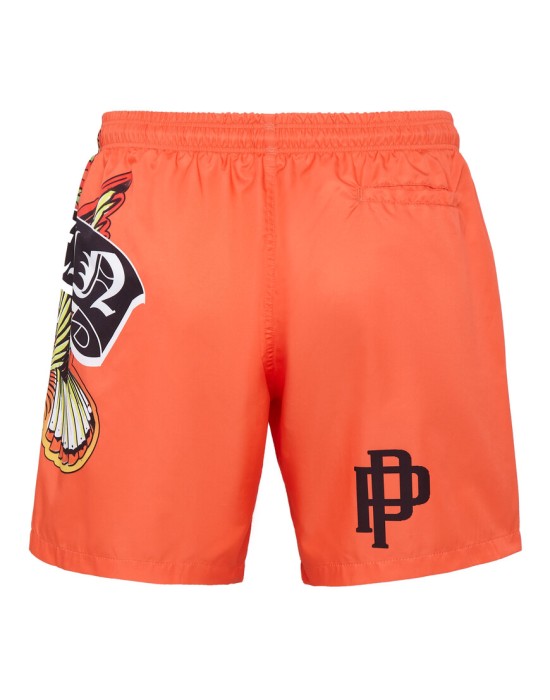 плавательные шорты  от бренда philipp plein вид слева