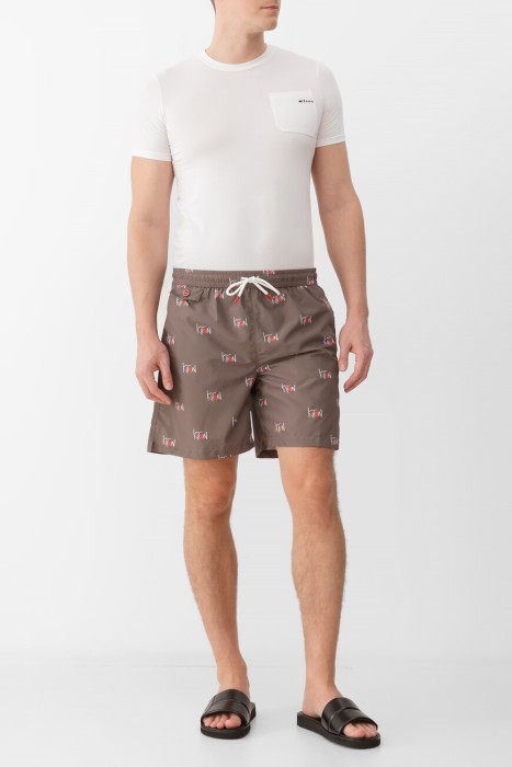 плавки  из полиэстера спереди