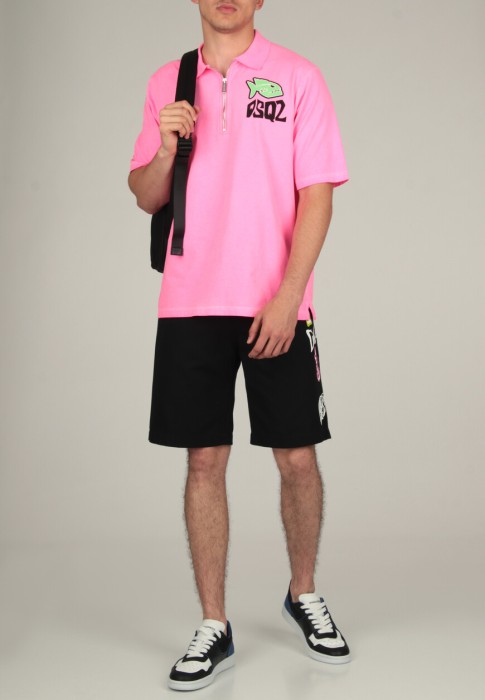 поло 2 от бренда dsquared вид слева