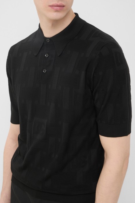 поло dolce&gabbana модель из коллекции dna из италии вид сбоку