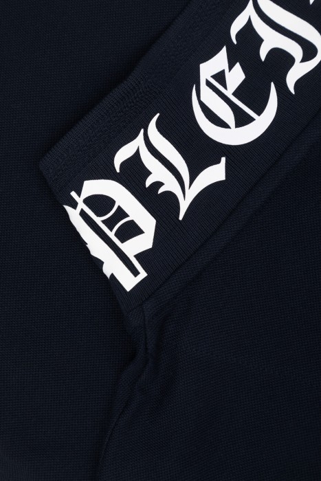 поло  модель gothic plein для взрослого возраста с изнаночной стороны