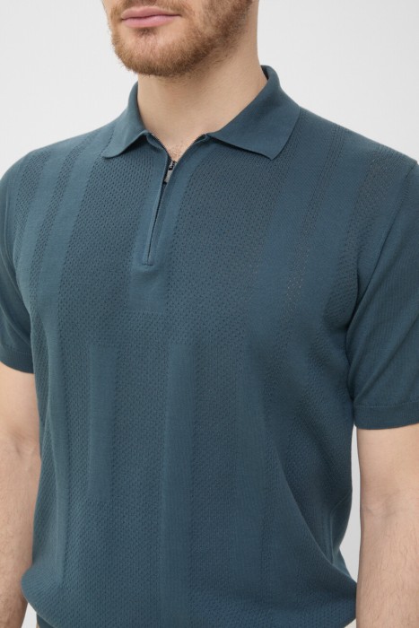 поло  модель из капсульной коллекции circle из италии вид сбоку