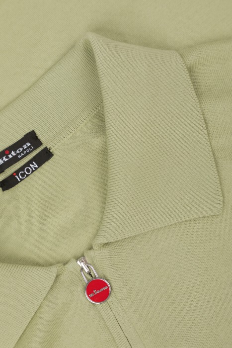 поло  модель линии «икона» (`icon`) из хлопка спереди