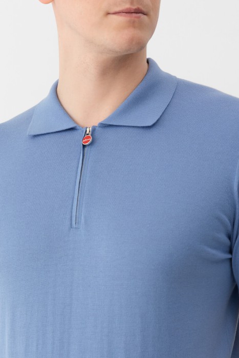 поло  модель линии «икона» (`icon`) из италии вид сбоку