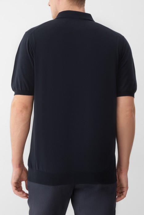 поло  модель линии «икона» (`icon`) от бренда kiton вид слева