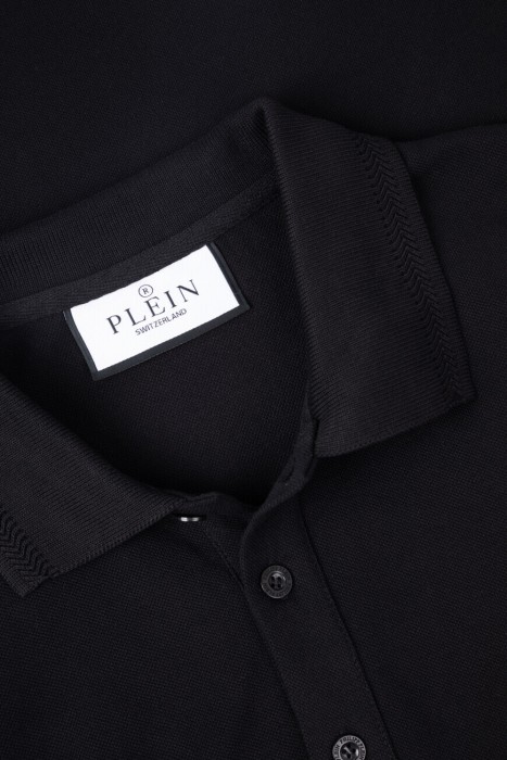 поло  модель tattoo из хлопка спереди