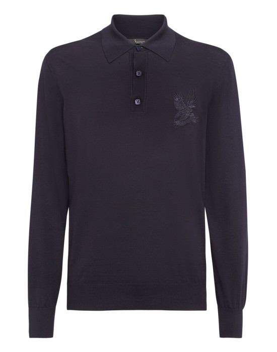 поло с длинным рукавом  по цене 66690 руб вид справа