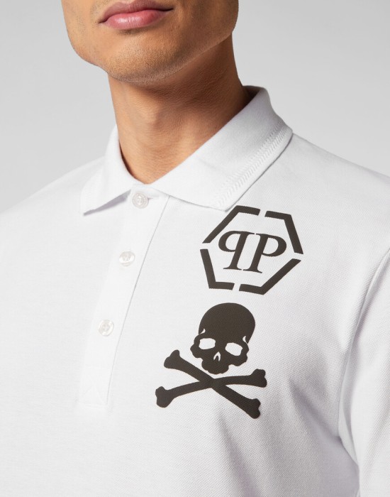 поло с длинным рукавом  из америки вид сбоку