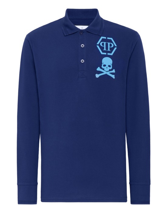 поло с длинным рукавом  по цене 41864 руб вид справа