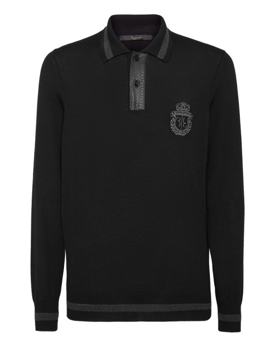 поло с длинным рукавом  по цене 89540 руб вид справа