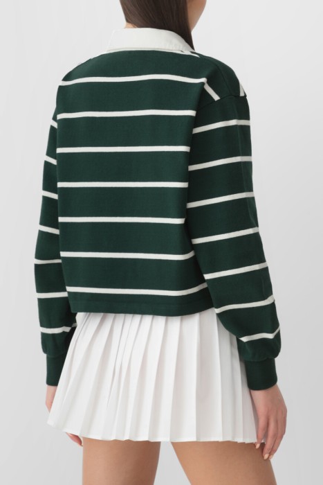 поло sporty rich модель serif logo rugby по цене 22500 руб вид справа