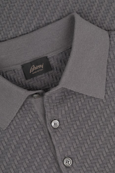 поло  из хлопка спереди