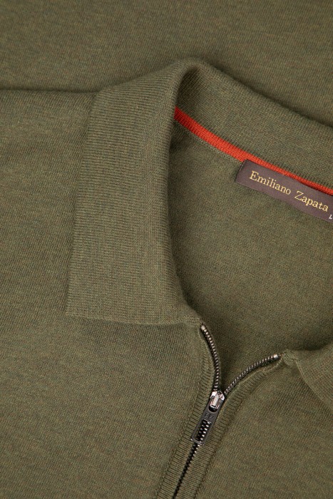 поло  из хлопка спереди