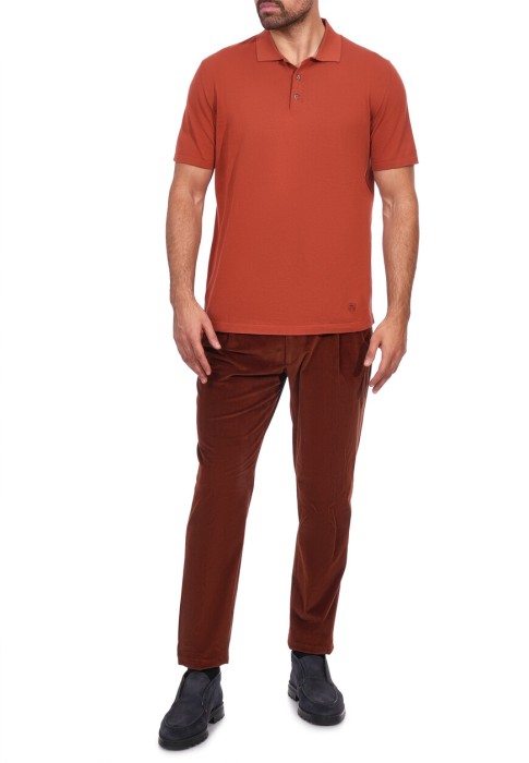 поло  от бренда corneliani вид слева