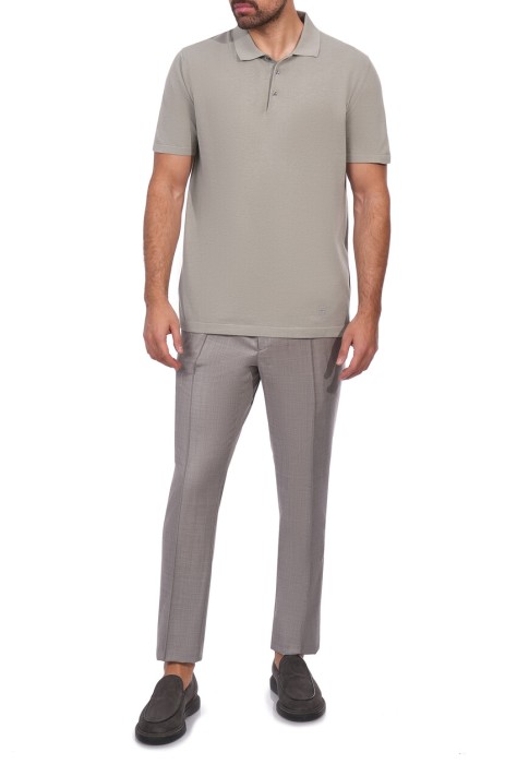 поло  от бренда corneliani вид слева