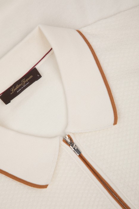 поло  из хлопка спереди