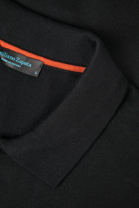 поло  из хлопка спереди