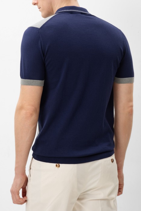 поло  от бренда emiliano zapata вид слева