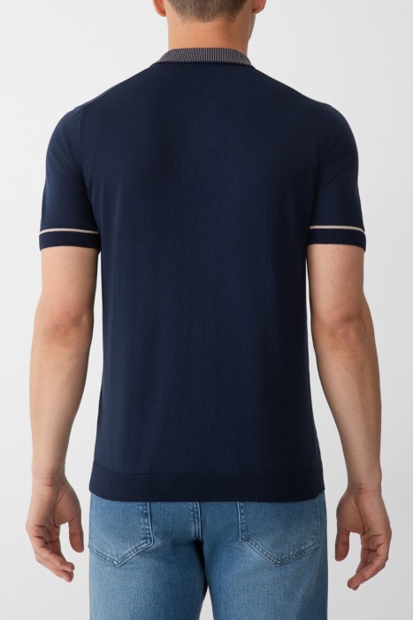 поло  от бренда emiliano zapata вид слева