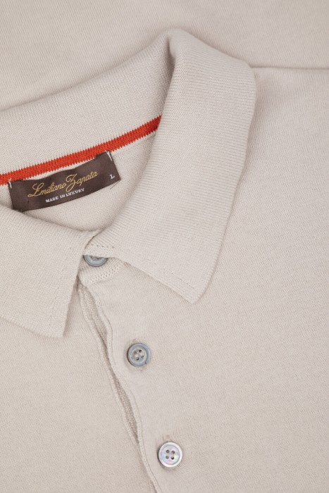 поло  из хлопка спереди