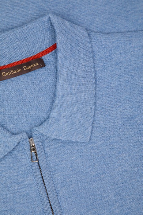 поло  из хлопка спереди