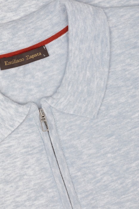 поло  из хлопка спереди