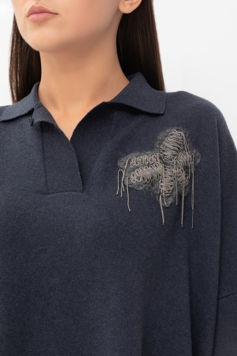 поло  из италии вид сбоку