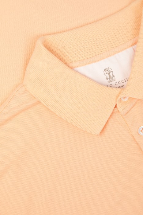 поло  из хлопка спереди