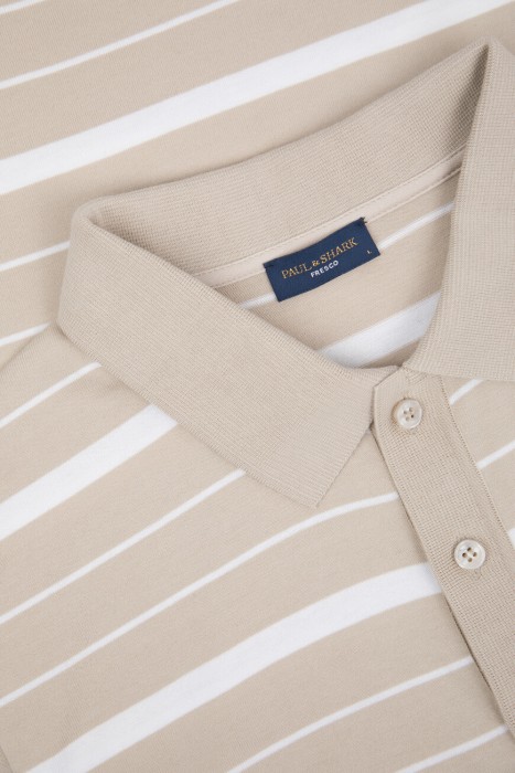 поло  из хлопка спереди