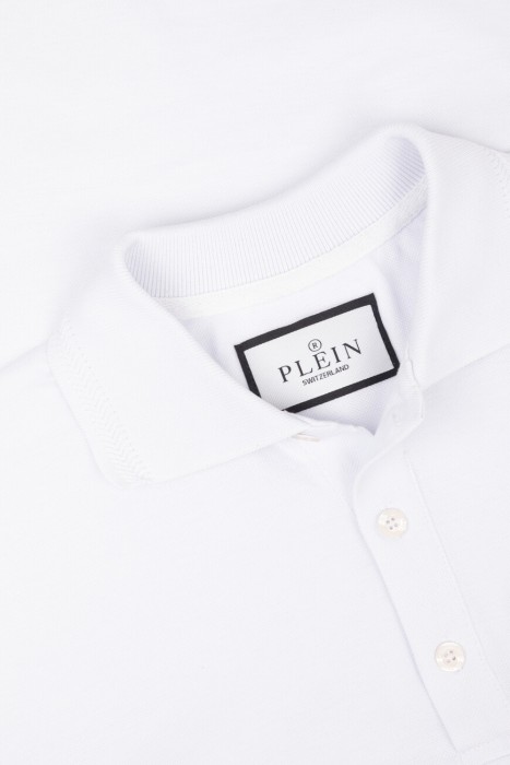 поло  из хлопка спереди