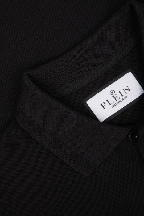 поло  из хлопка спереди