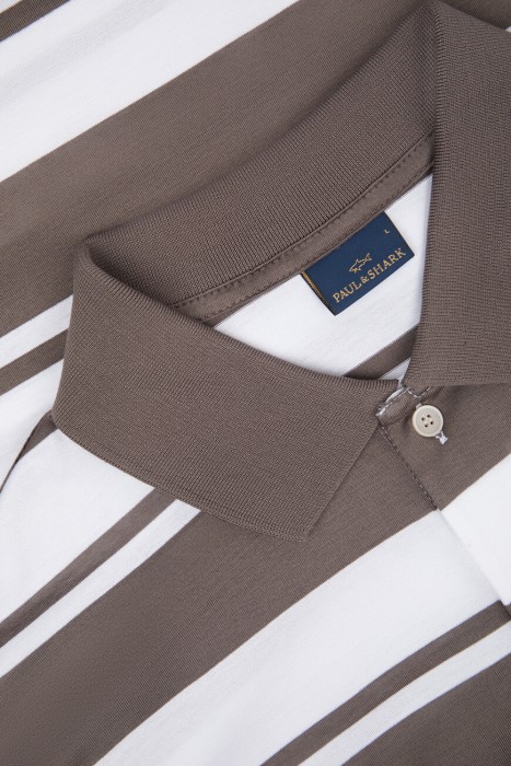 поло  из хлопка спереди