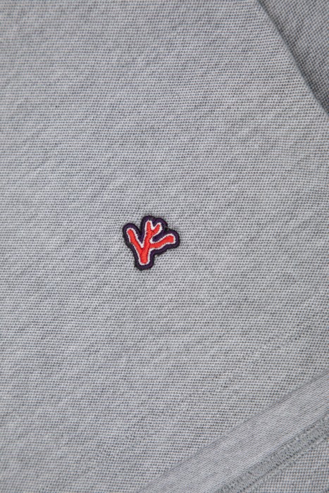 поло  универсального стиля с лицевой стороны