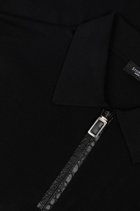 поло  из льна спереди