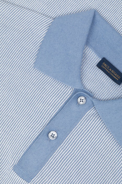 поло  из хлопка спереди