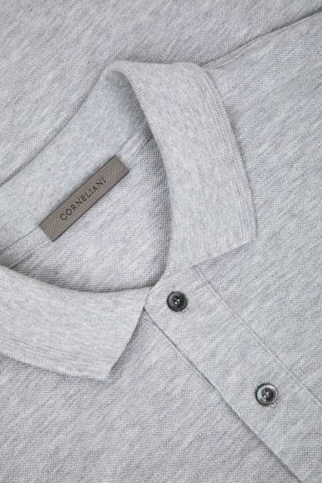 поло  из хлопка спереди