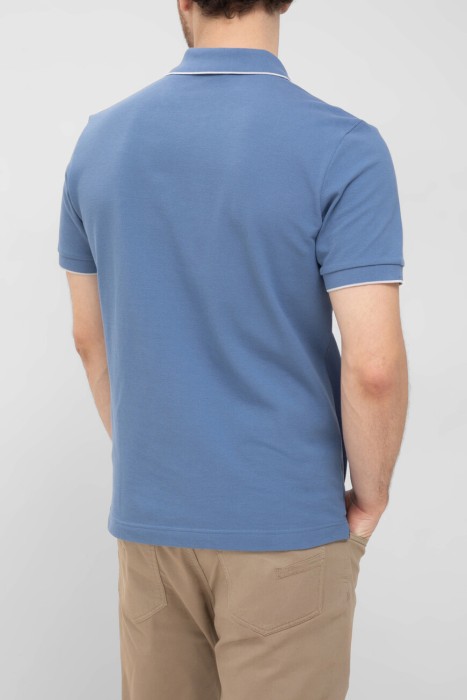 поло  от бренда corneliani вид слева