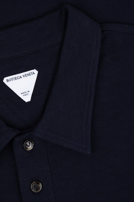 поло  из хлопка спереди