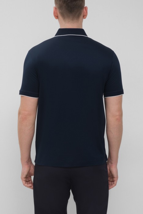 поло  от бренда paul&shark вид слева