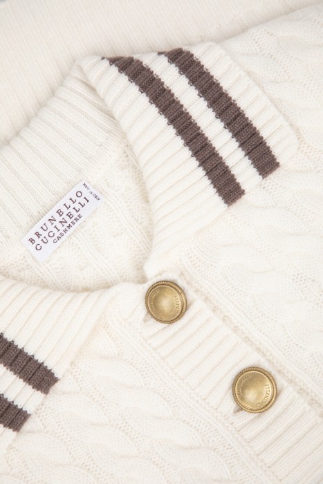 поло  из кашемира спереди