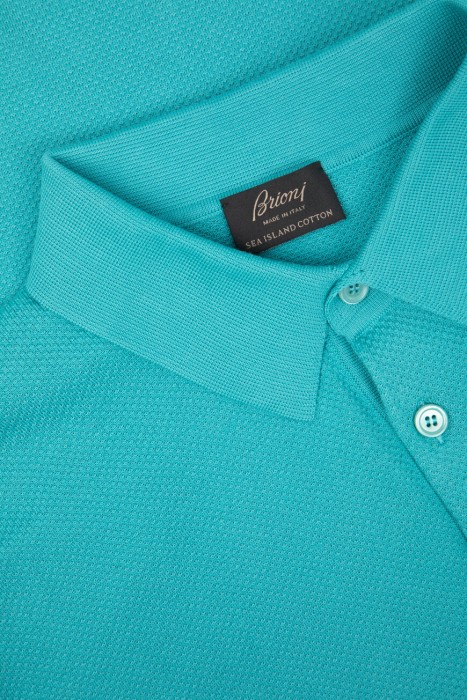 поло  из хлопка спереди